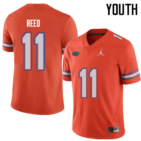 Jordan Brand Youth #11 Jordan Reed Florida Gators College Football Jerseys Sale-Orange - Click Image to Close
